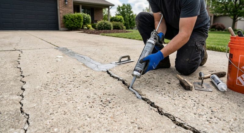 Driveway Spalling Repair in West Des Moines, IA
